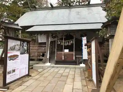 涌谷神社の本殿・本堂
