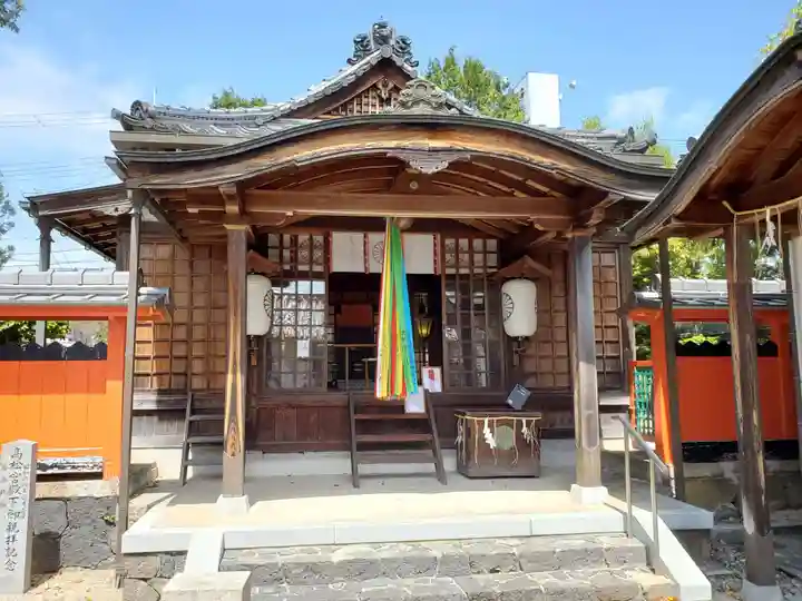 崇道天皇社の本殿・本堂