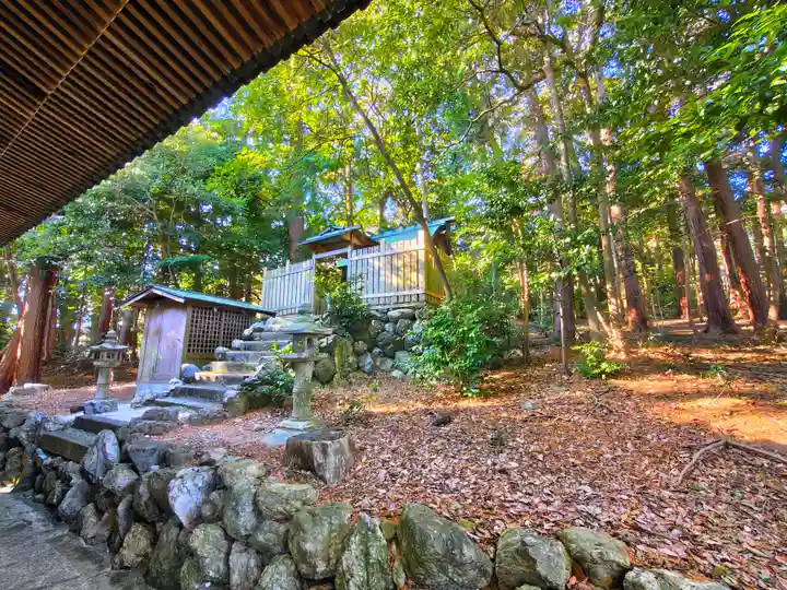 宇賀神社(柚井)の本殿・本堂