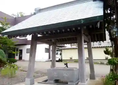 浦河神社の手水舎