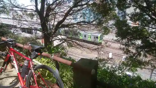 諏方神社の周辺