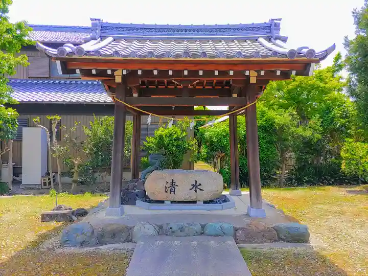 熊野社(大和町北高井)の手水舎