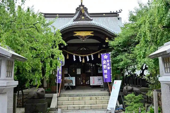 牛天神北野神社の本殿・本堂
