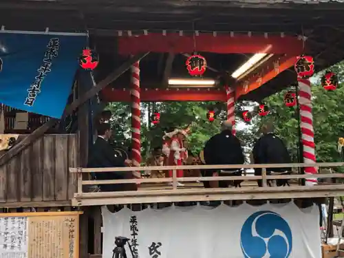 山名神社の神楽