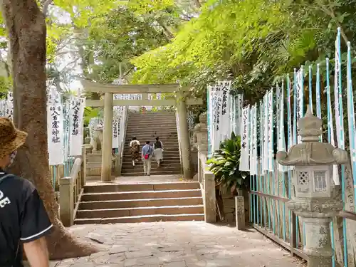 八百富神社の鳥居