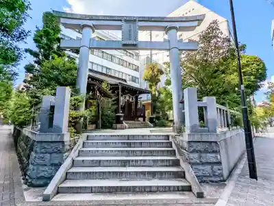 太田姫稲荷神社の鳥居