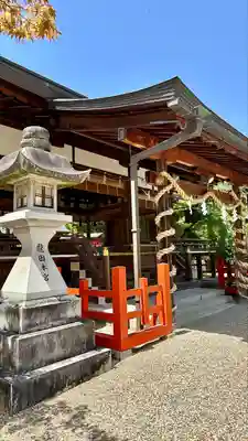 龍田大社の本殿・本堂