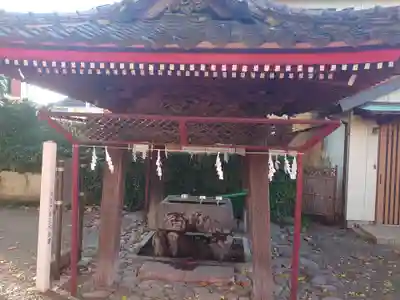 於菊稲荷神社の手水舎