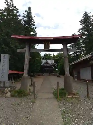 高負彦根神社の鳥居