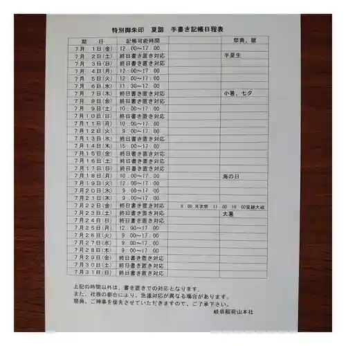 岐阜稲荷山本社(岐阜県)