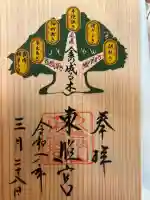 久能山東照宮の御朱印