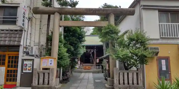 櫻木神社の鳥居