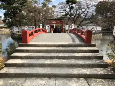 旗上弁財天社の鳥居