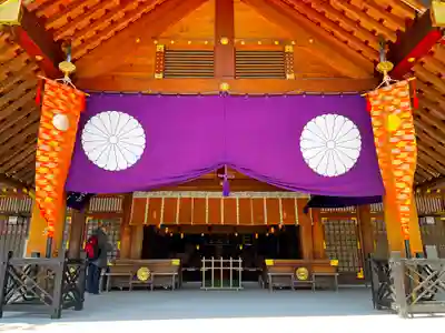 北海道神宮の本殿・本堂
