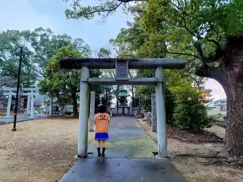 丸亀春日神社の鳥居