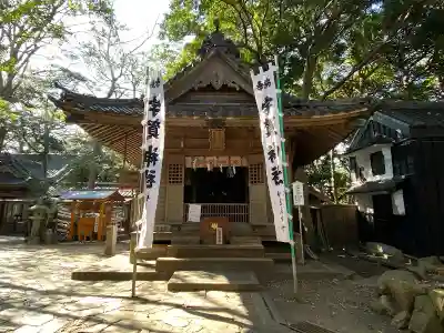 八百富神社の本殿・本堂