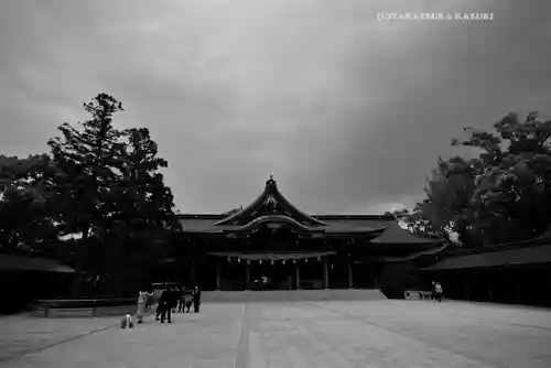 寒川神社の本殿・本堂
