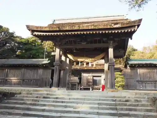 氣多大社の山門