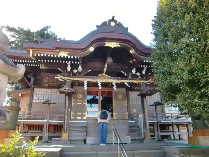 健田須賀神社の本殿・本堂