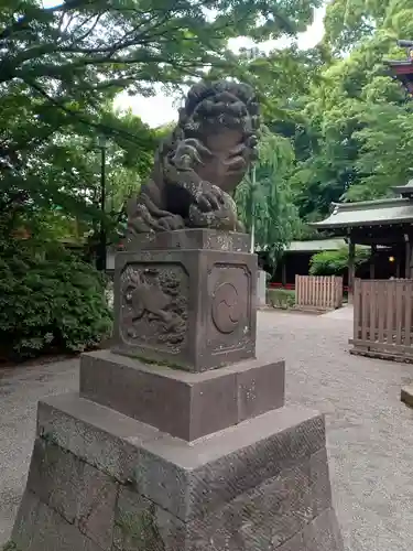 代々木八幡宮の狛犬