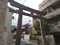 白山神社の鳥居