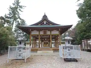 毘森神社の本殿・本堂