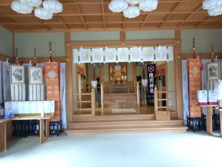 陸別神社の本殿・本堂