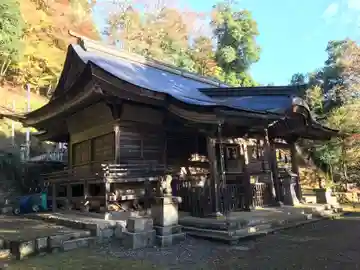 諏訪神社の本殿・本堂