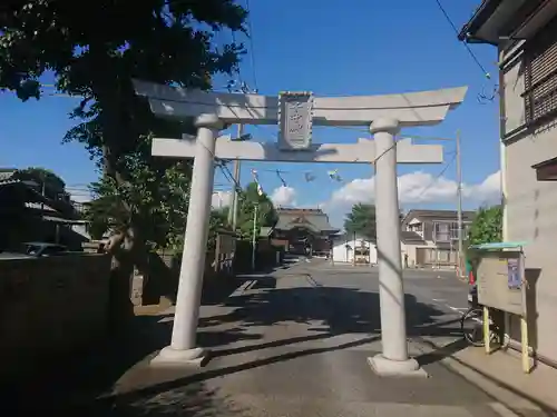 子守神社の鳥居