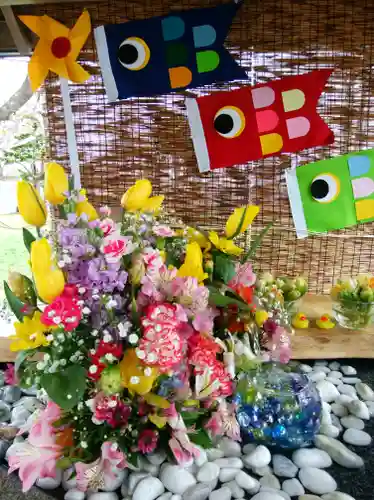 当別神社の手水舎