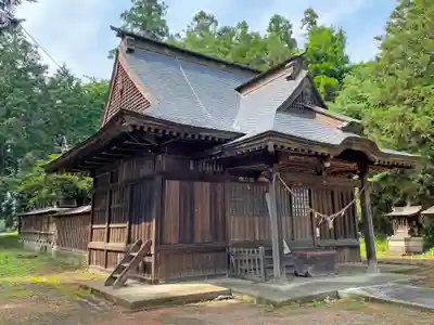 阿波山上神社の本殿・本堂