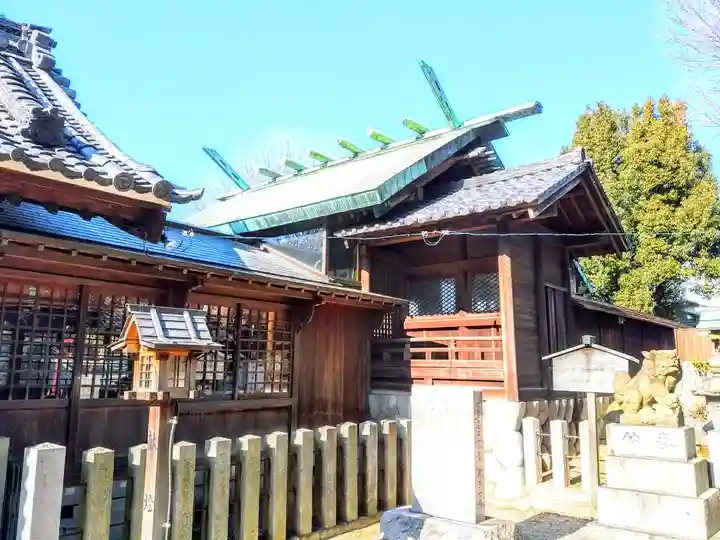 羊神社の本殿・本堂