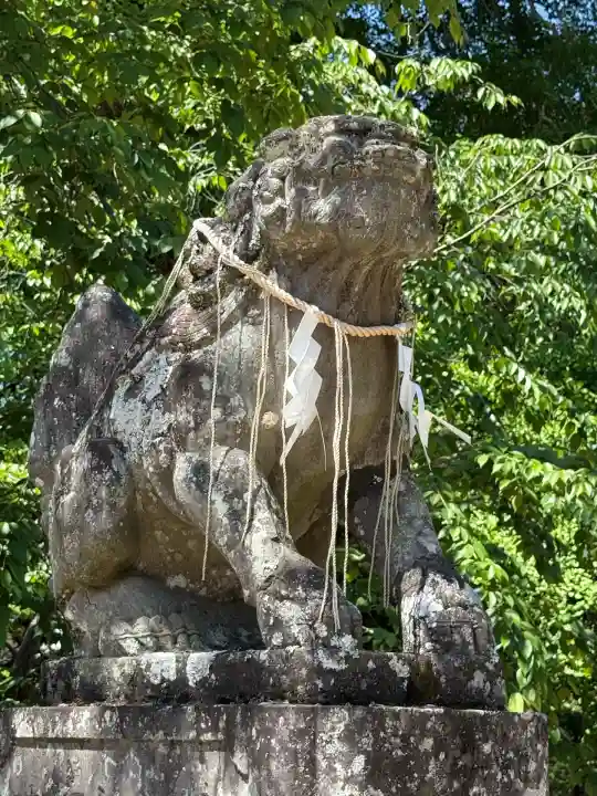 水戸八幡宮の狛犬