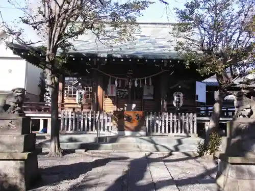 本郷氷川神社の本殿・本堂