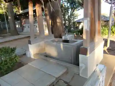 山野浅間神社の手水舎