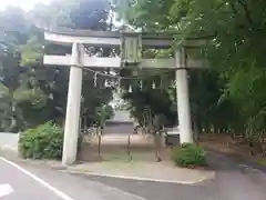 豊満神社の鳥居