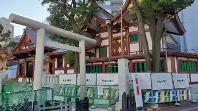蒲田八幡神社の鳥居