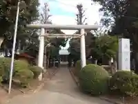 公所浅間神社の鳥居