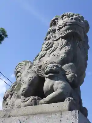 武井神社の狛犬