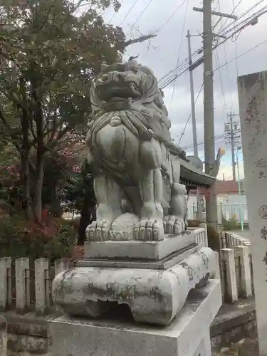 島田神社の狛犬