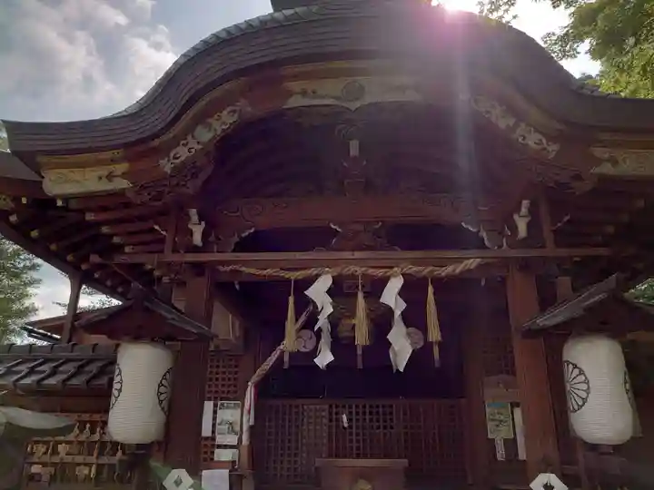 粟田神社の本殿・本堂