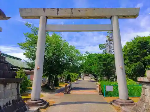 若栗神社八幡宮（島村）の鳥居