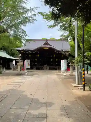 渋谷氷川神社の本殿・本堂