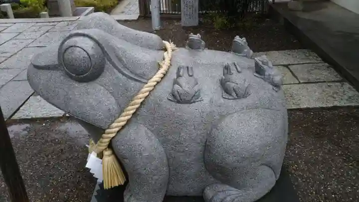 別雷皇太神の狛犬