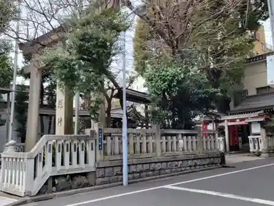 鳥越神社の周辺