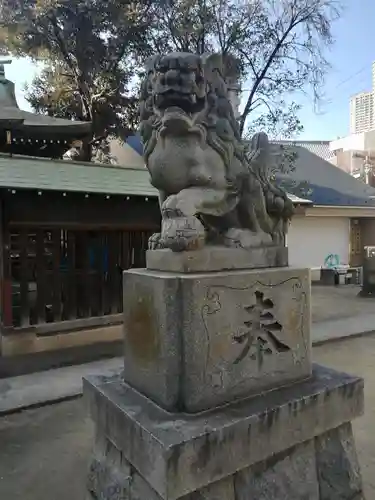 市ノ坪神社の狛犬