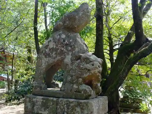 長浜神社の狛犬