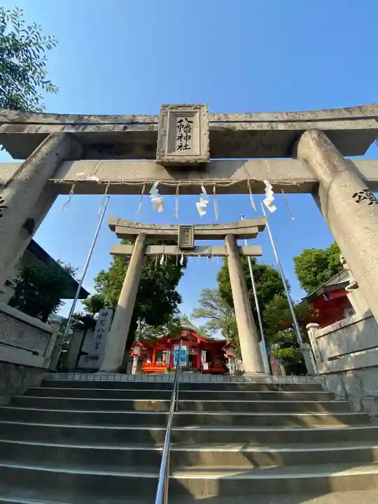 仲宿八幡宮の鳥居