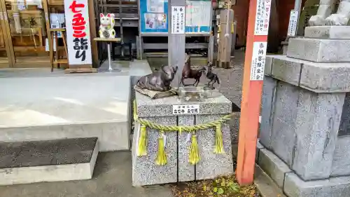 森三吉神社の狛犬