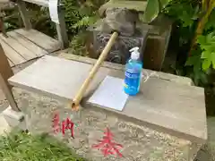 横浜御嶽神社の手水